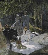 Le deeuner sur lherbe Claude Monet